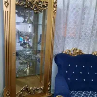 مبل ۷ نفره و ویترین|مبلمان خانگی و میز عسلی|بهارستان, |دیوار