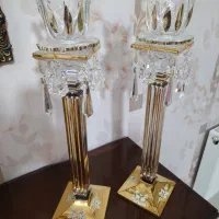 شمعدان طلاکوب|صنایع دستی و سایر لوازم تزئینی|کرمانشاه, |دیوار