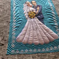 دوخت لحاف کرسی و سرویس عروس|رختخواب، بالش، پتو|قیدار, |دیوار