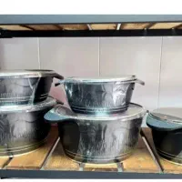 سرویس قابلمه ۱۰ پارچه دالتون enjoy cooking|ظروف پخت‌وپز|تهران, تختی|دیوار