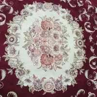 دو عدد فرش زمینه لاکی در حد نو دونه ای هفت میلیون