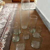 لوازم سفره هفت سین شیشه ای