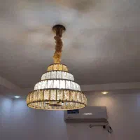لوستر جذاب کریستالی