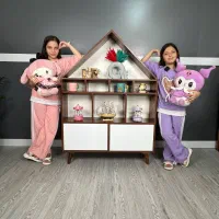 کمد و شلف طرح خانه کودک بهمراه ارسال رایگان|کتابخانه، شلف، قفسههای دیواری|تهران, یافت آباد جنوبی|دیوار