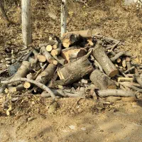 چوب شومینه خورد شده آماده استفاده