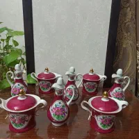 دیس گل سرخی|ظروف سرو و پذیرایی|قم, پردیسان|دیوار