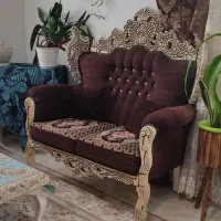 مبل سلطنتی ۷ نفره|مبلمان خانگی و میز عسلی|رودسر, |دیوار