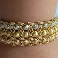دست بند طلا . 40گرم .قیمت تابلو