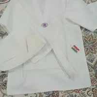 لباس تکواندو سایز ۴ کاملاً نو