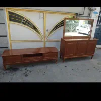 آینه و کنسول مدرن