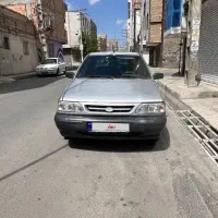 پراید نقره ای مدل ۸۹