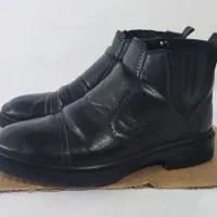 نیم بوت طرح چرم سایز ۴۰