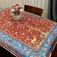 رومیزی مخمل ابریشم|پرده، رانر، رومیزی|قم, ارم|دیوار