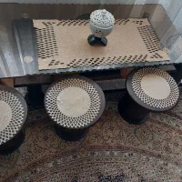 مبل ۹ نفره با میزجلو مبلی و عسلی|مبلمان خانگی و میز عسلی|سمنان, |دیوار