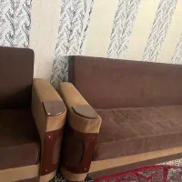 میل ۵ نفره درحد نو  تخت داری ویژگی تخت شو هست|مبلمان خانگی و میز عسلی|جیرفت, |دیوار