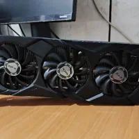 کارت گرافیک rx590 سه فن