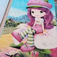 فرش اتاق کودک در حد نو ۱/۵ در ۲/۲۵