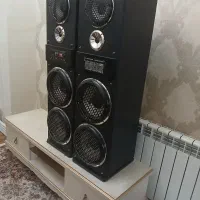 اسپیکرقدرتمند ONIX.،به همراه میز تلویزیون.|سیستم صوتی خانگی|فردیس, انبار نفت|دیوار