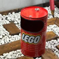 سطل زباله فانتزی بشکه ای - فلزی|کافی‌شاپ و رستوران|هشتگرد, شهرک اداری|دیوار