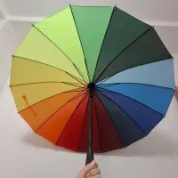 چتر بزرگ روکش دار