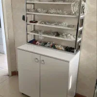 تخت مژه با کمد ناخن