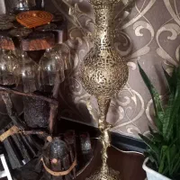 میز تی وی ،کنار سالنی،گلدان برنز