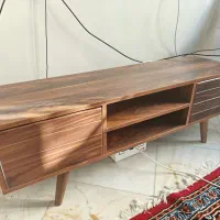 میز تلویزیون قهوه ای