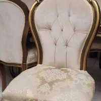 مبلمان ۷ نفره+میزناهارخوری۸ نفره+میزپذیرایی+عسلی|مبلمان خانگی و میز عسلی|تهران, المهدی|دیوار