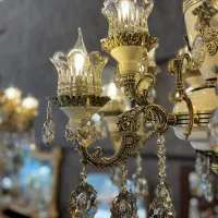 لوستر کاپی|لوستر و چراغ آویز|مشهد, کلاهدوز|دیوار