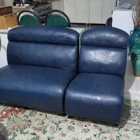 مبلمان چرم ۷ نفره|مبلمان خانگی و میز عسلی|شاهین‌شهر, نظامی|دیوار