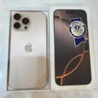 گوشی ایفون ۱۶ پرومکس za باگارانتی نو ۲۵۶