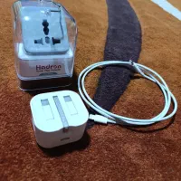 آداپتور آیفون با تایمر دار و کابل همه اصلی و نو