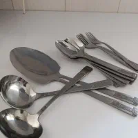 سرویس قاشق وچنگال ۱۲نفره طرح هخامنشی