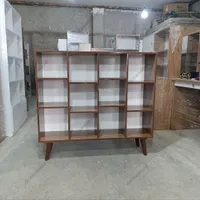 کتابخانه ویترینی پایه دارکد120|کتابخانه، شلف، قفسه‌های دیواری|کرج, عظیمیه|دیوار