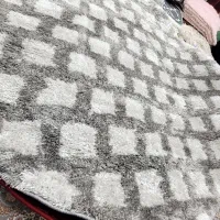 فرش گرد شگی ابریشمی|فرش|مشهد, کوی المهدی|دیوار