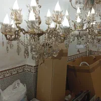 لوستر هشت شعله  نو