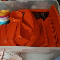 ظروف مسافرتی|ظروف نگهدارنده، پلاستیکی، یک‌بارمصرف|اهواز, پادادشهر|دیوار
