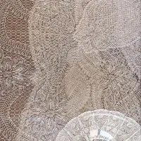رومیزی پنج تیکه  قیطانی دوزی نو|صنایع دستی و سایر لوازم تزئینی|تهران, شمس‌آباد|دیوار