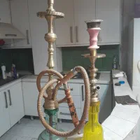 ۲عدد قیلون تنه برنجی