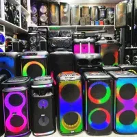 اسپیکر باند متنوع سایز  مختلف فلش بلوتوثی شارژی.