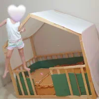 تخت کلبه ای