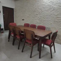 میز ناهارخوری ۸ نفره سالم