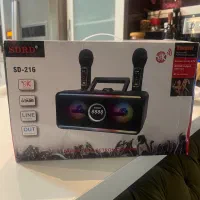 اسپیکر کارائوکه  با ۲ میکروفون