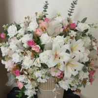گلدان گل مصنوعی