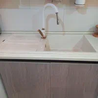 سینگ  گرانیت اصل با شیر آشپزخانه