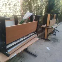 میز و صندلی اداری و پالت چوبی|دفتر کار|حبیب آباد, |دیوار