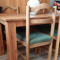 میز ناهار خوری چوبی ۴نفره|میز و صندلی غذاخوری|پاکدشت, پاکدشت (مامازند)|دیوار