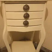 میز تلفن سه کشویی