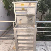 آبسردکن استیل با حفاظ|آب‌سردکن و تصفیه آب|یزد, |دیوار