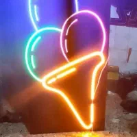 تابلو ال ای دی بستنی فالوده کیک شیرینی نبات اسکوپ